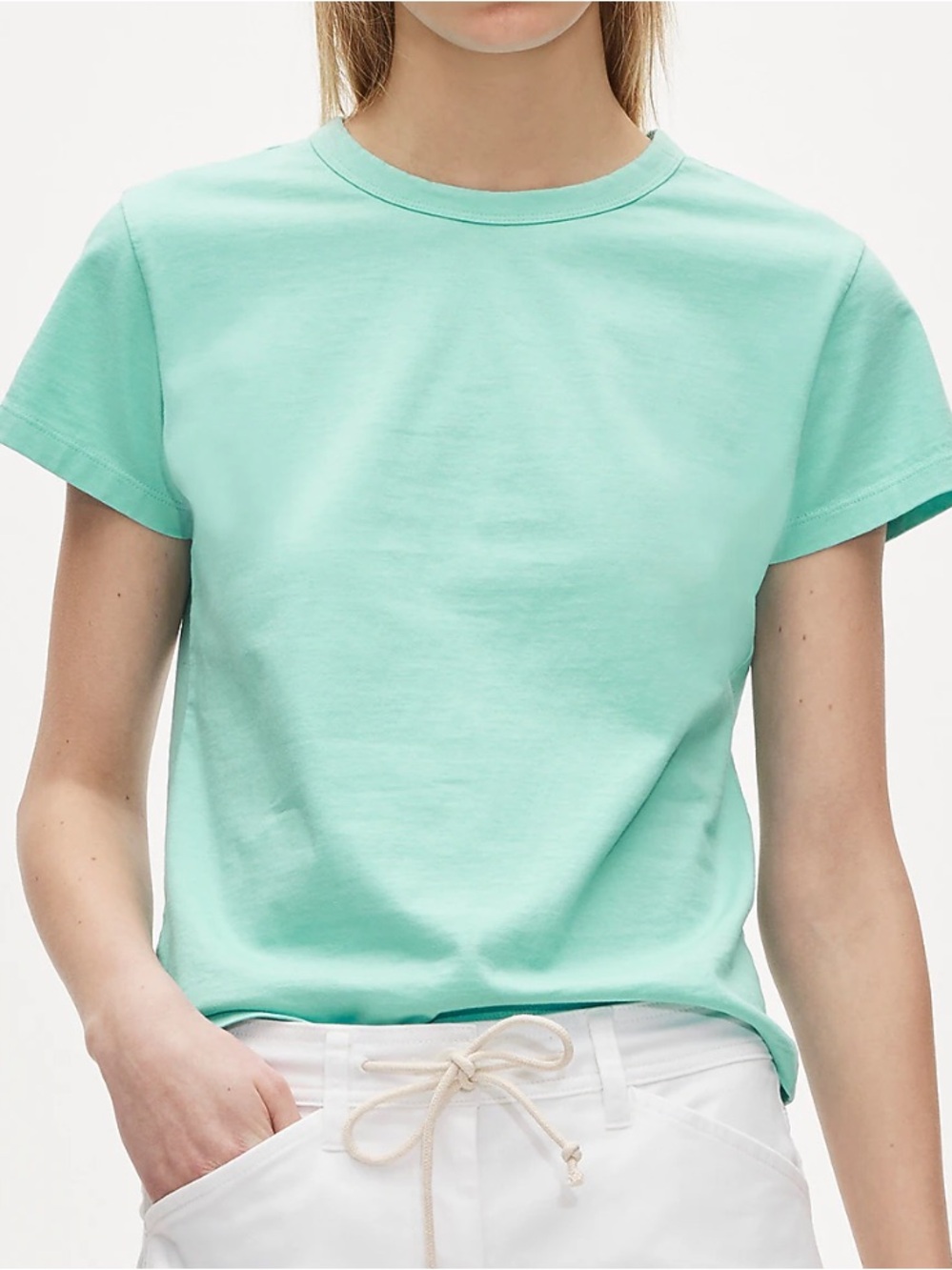 J Crew Boyfriend jersey classic-fit T-shirt M